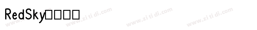 RedSky字体转换
