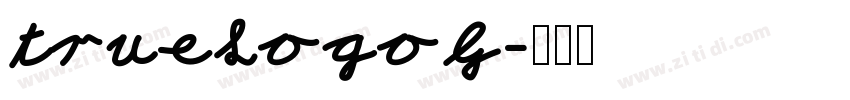 trueLogoG字体转换