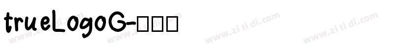 trueLogoG字体转换