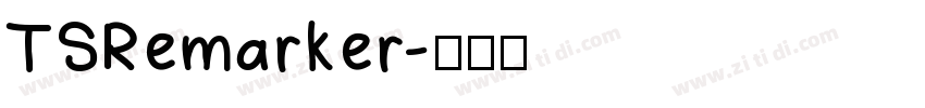 TSRemarker字体转换