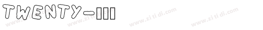 Twenty字体转换