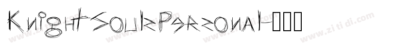 KnightSoulsPersonal字体转换