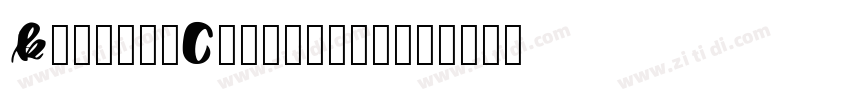 KhatijaCalligraphy字体转换
