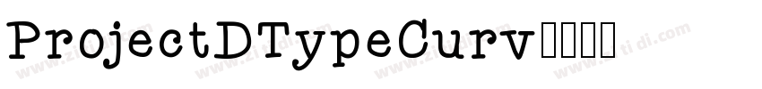ProjectDTypeCurv字体转换