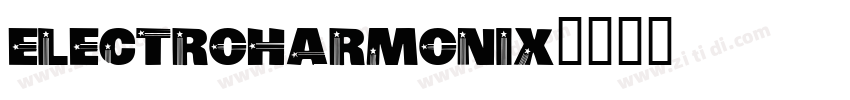 electroharmonix字体转换