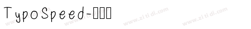 TypoSpeed字体转换