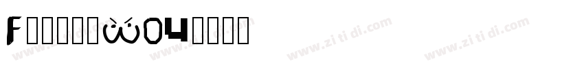 FilsonW04字体转换