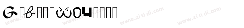 GibsonW04字体转换