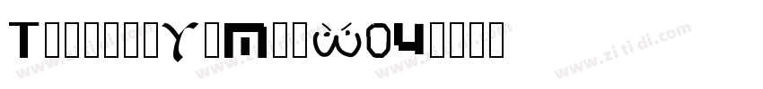 TsangerYuMo-W04字体转换
