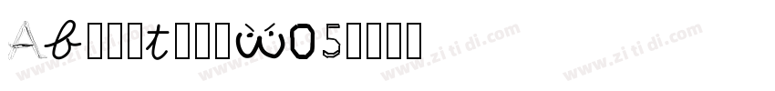AbolitionW05字体转换