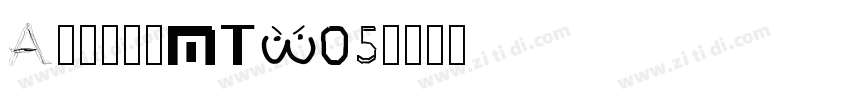 AmasisMTW05字体转换