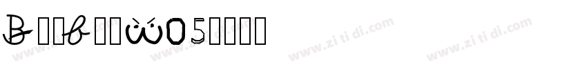 BilbaoW05字体转换