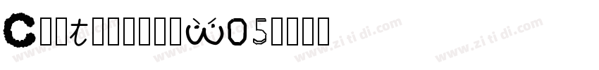 CiutadellaW05字体转换