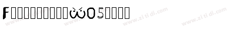 FledermausW05字体转换