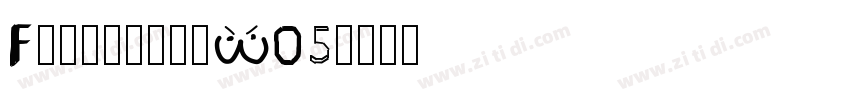 FunkydoriW05字体转换