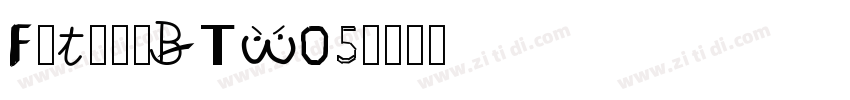 FuturaBTW05字体转换