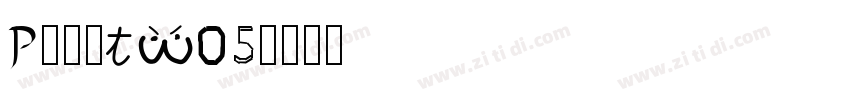 PointW05字体转换