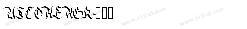 UScoreRGK字体转换