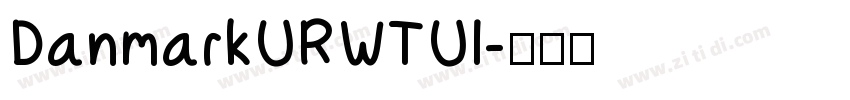 DanmarkURWTUl字体转换
