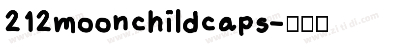 212moonchildcaps字体转换