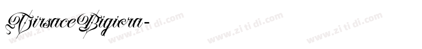 VirsaceBigiora字体转换