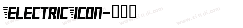 ElectricIcon字体转换