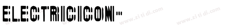ElectricIcon字体转换