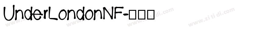 UnderLondonNF字体转换