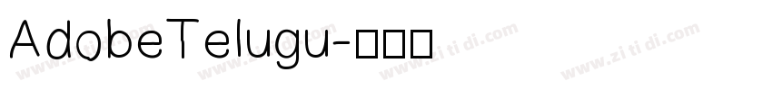 AdobeTelugu字体转换