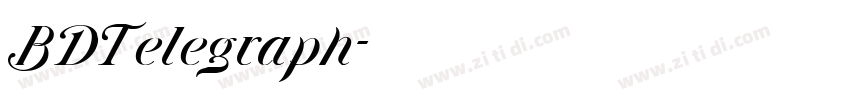 BDTelegraph字体转换