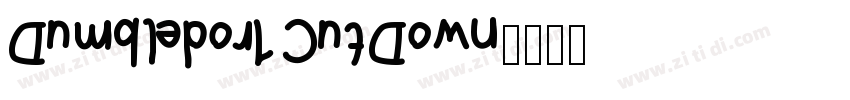 Dumbledor1CutDown字体转换
