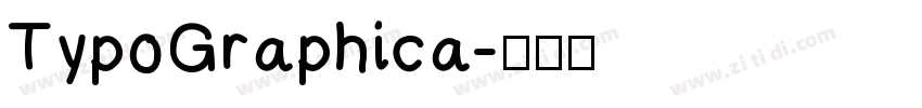 TypoGraphica字体转换