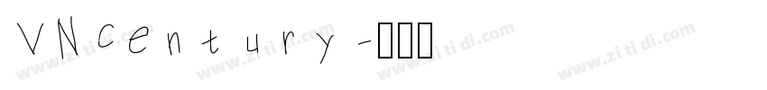 VNcentury字体转换