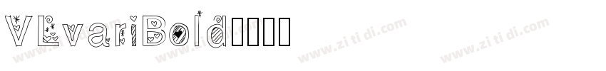 VLvariBold字体转换