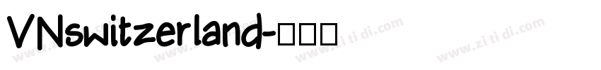 VNswitzerland字体转换