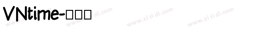 VNtime字体转换