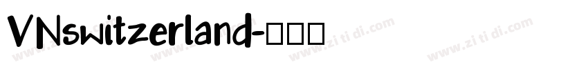 VNswitzerland字体转换
