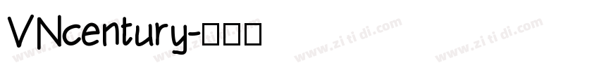 VNcentury字体转换