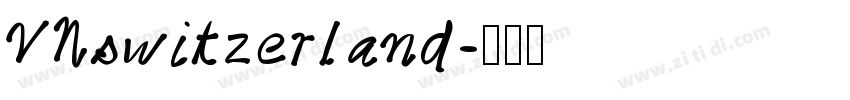 VNswitzerland字体转换