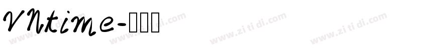 VNtime字体转换