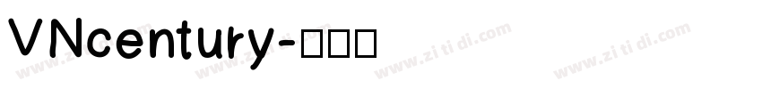 VNcentury字体转换