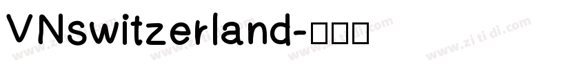 VNswitzerland字体转换