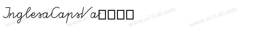 InglesaCapsVa字体转换