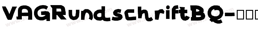 VAGRundschriftBQ字体转换