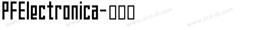 PFElectronica字体转换