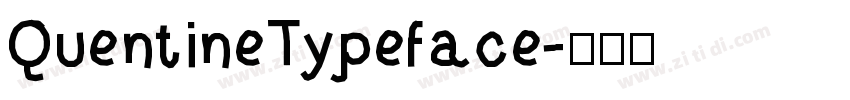 QuentineTypeface字体转换