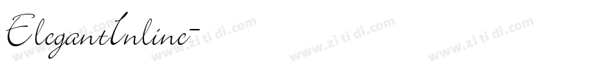ElegantInline字体转换