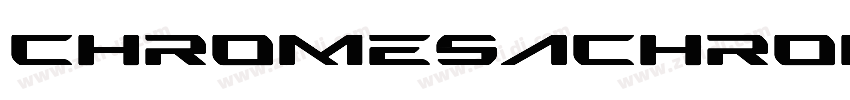 ChromeSaChromeSansMM字体转换