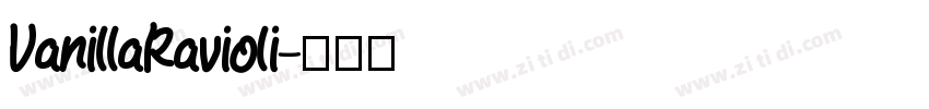 VanillaRavioli字体转换