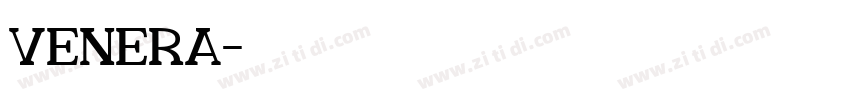 venera字体转换